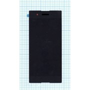 Дисплей для Sony Xperia XA1 Plus в сборе с тачскрином черный фото