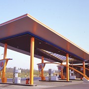 Оборудование навеса для АЗС фото