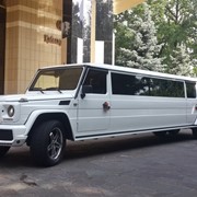 Прокат лимузина мерседес геленваген в Алматы фото