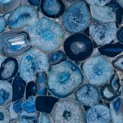 Полудрагоценный камень Blue Agata