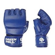 Перчатки для боевого самбо Green Hill MMF-0026a-M-BL р.M синие фотография