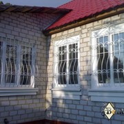 Кованые решетки на окна в Житомире. фото