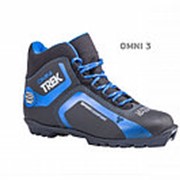 Ботинки для беговых лыж Trek Omni SNS (Черноый Лого синий, 40, 3.11-01)
