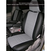 Чехлы Mazda CX-7 06 диван цел., спинка 1/3, 5п/г, 1п/л., АВ чер-сер аригон, черный,в+к/з Классика ЭЛиС фотография