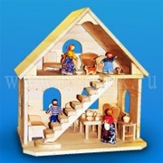 Игрушки деревянные Кукольный дом