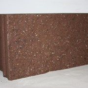 Блок сплитерный декоративный «BESSER» коричневый фотография