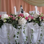 Оформление свадебных столов фото