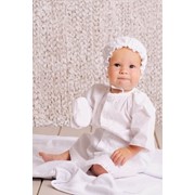 Детское полотенце для мальчика с капюшоном махровое для купания (бирюза)