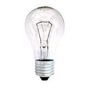 Лампа накаливания Е27, груша, 40Вт, 230В, прозрачная