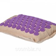 Подушка акупунктурная - Нирвана с наполнителем из гречневой лузги, фиолетовый фотография