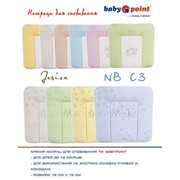 Мягкий пеленальный матрац TM “Babypoint“ Jesica фотография
