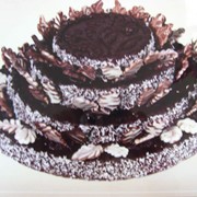 Торт вафельный фигурный Лаванда фотография