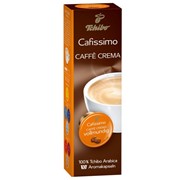 Капсулы для кофемашин Cafissimo TCHIBO Caffe Crema Vollmundig, натуральный кофе, 10 шт. х 8 г, EPCFTCCC0008K фотография