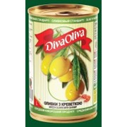 Оливки с креветками, Diva Oliva