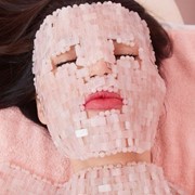 Маска для лица из розового кварца большая люкс, А класс фото