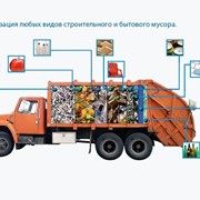 Транспортировка отходов фотография