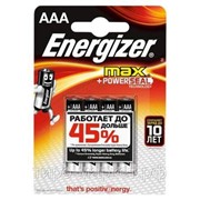 Батарейка Energizer MAX E92/AAA BP4 4шт. /12/ фото