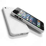 Чехол силиконовый Leese Design Сделай Сам для iPhone 5/5S белый фотография