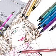 MARCO 12 Цветов Профессиональный Цветной Карандаш Набор Деревянные Цветной Карандашный Рисунок Живопись Ручки