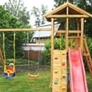 Детские игровые комплексы для дачи марки Китеж фото