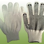 Перчатки трикотажные с латексом (обливные),Трикотажные перчатки х/б фото