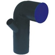 Локоть SafeKIT Cot prelungit WC pardoseala, cu 2 racordur фото