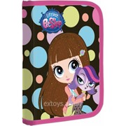 LPCB-RT2-031PR Пенал жесткий, ламинированный, на молнии . Littlest Pet Shop