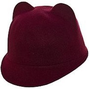 Шляпа фетровая детская FD16005 бордовый фото