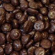 Печенье в черном шоколаде фото