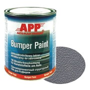 APP Однокомпонентная структурная краска для бамперов Bumper Paint Серая
