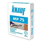 Штукатурка гипсовая Knauf MP 75 30 кг фото