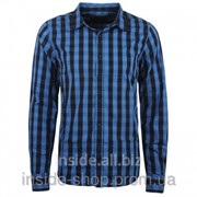 Рубашка Glo-Story MCS-5304 синяя фото