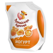Йогурт с ароматом абрикоса 1,5% фото