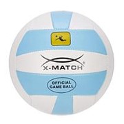 Мяч волейбольный X-Match 2 слоя, ПВХ, машинная сшивка, резиновая камера арт.56305 фото