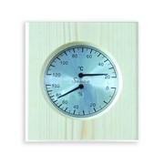 Термогигрометр Soul sauna квадратный сосна 1 фото