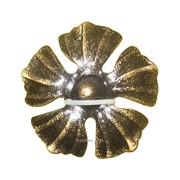 Изделие из металла цветок КУ-1016 d 85, артикул 10750 фотография