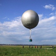 Привязной аэростат шаровидной формы фото