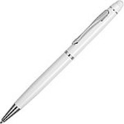 Ручка-стилус шариковая “Фокстер“, белый фотография