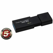 USB флеш накопитель Kingston 8Gb DataTraveler 100 Generation 3 USB3.0 (DT100G3/8GB) фотография