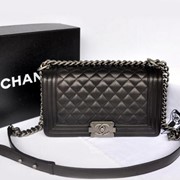 Сумка Шанель 2014 Chanel черная Le Boy фото