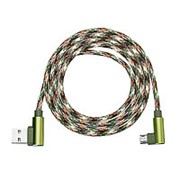 APPACS Камуфляж Micro USB для USB Double 90 Dregee Right Angle Tablet Cable 2M фото