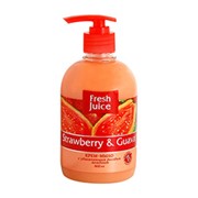 Крем-мыло жидкое Fresh Juice 460 мл Strawberry&Guava (e.21070)