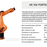 Робот для фрезерования KR 500 Fortec фото