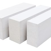 Блоки из автоклавного ячеистого бетона фотография