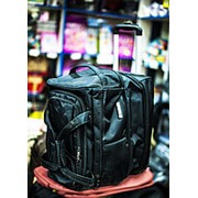 Дорожная сумка на колесах Happypeople 43х30х43см черная фото