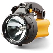 Фонарь ЯРКИЙ ЛУЧ A-507 “Фара+LUM“ аккумуляторный водозащ. галогенный прожектор с люминисцентной лампой 7W фото