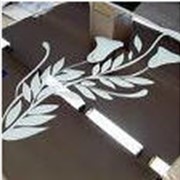 Обработка стекол и зеркал фото