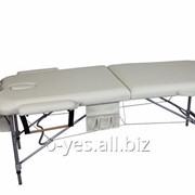 Массажный стол алюминиевый 2-х сегментный стол для массаж