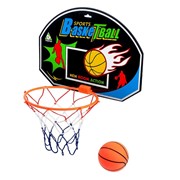 Баскетбольный набор «Крутой бросок», с мячом, диаметр мяча 12 см, диаметр кольца 23