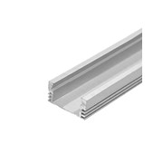 Профиль для светодиодной ленты шириной до 10 мм анод серебро длина 2 м